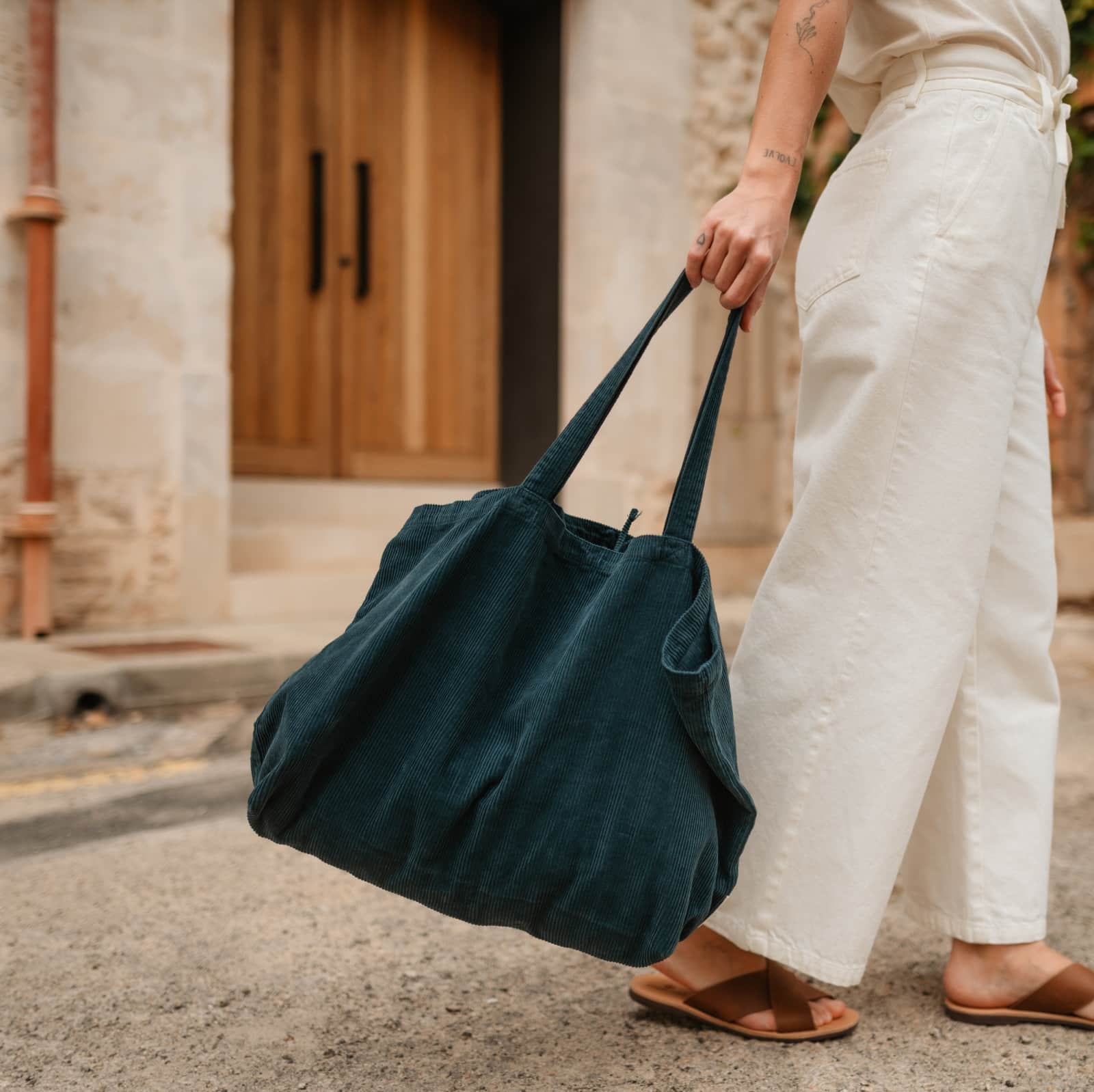 Cord Tasche Nordlicht Mari Grün - Main Image