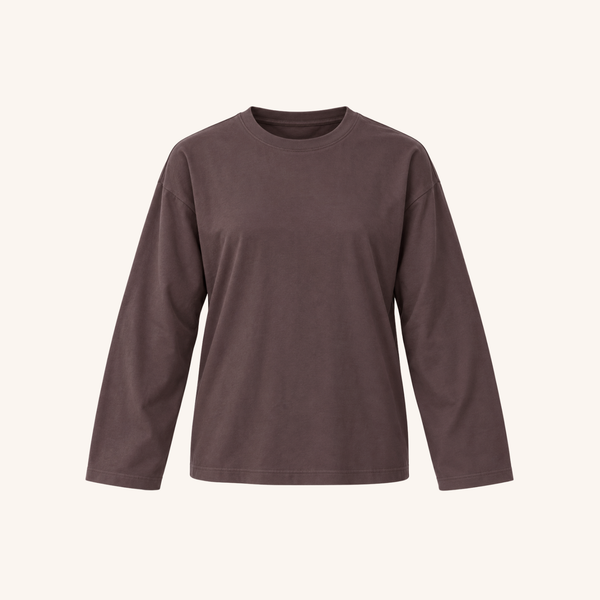 Oversize Langarmshirt Pien