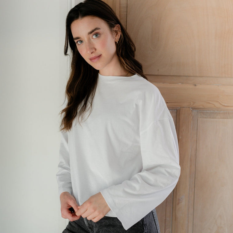 Oversize Langarmshirt Pien