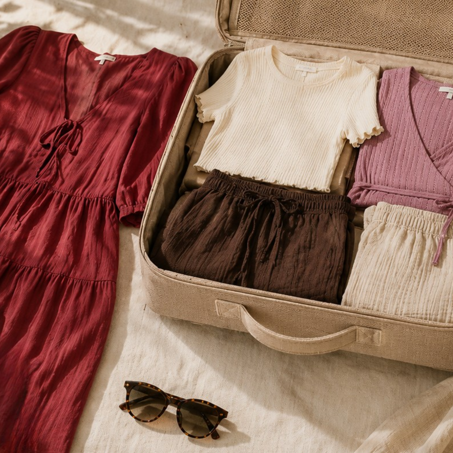 Sommerurlaub packen: 5 Teile für viele Outfits