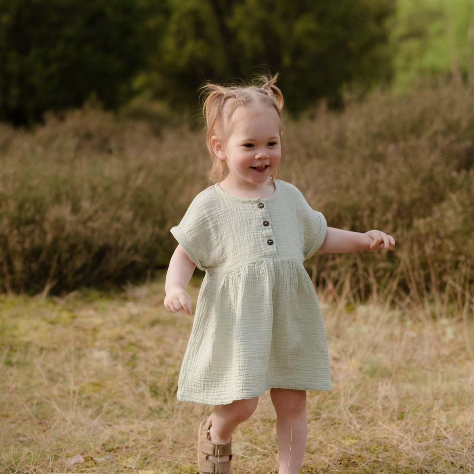 Kinder Musselin Kleid Alma