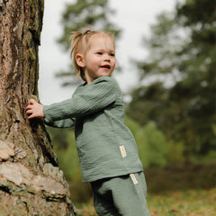Children's muslin long-sleeved shirt Norin