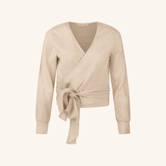 Musselin Wickelbluse Freda