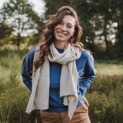 Feinstrick Schal Thea