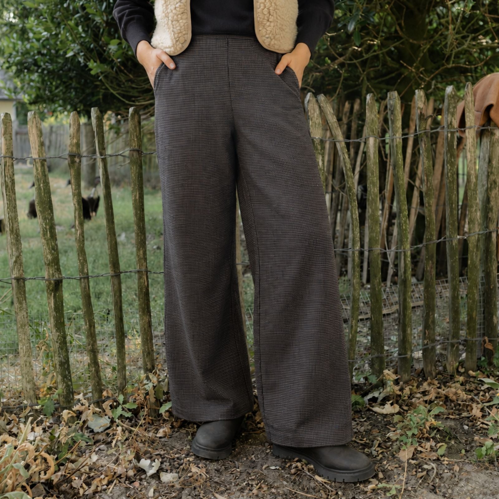 Karierte Flanellhose Elli