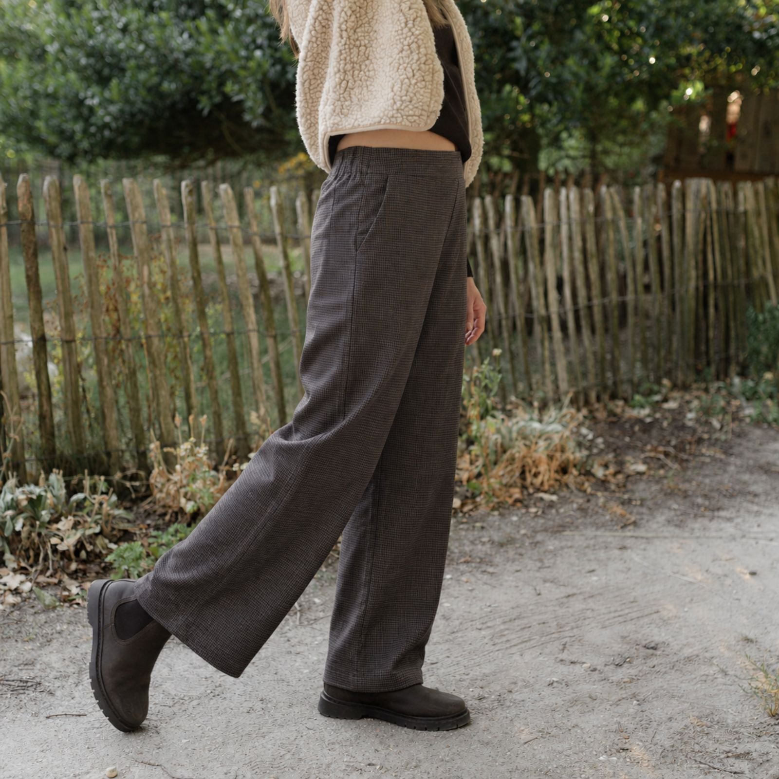 Karierte Flanellhose Elli