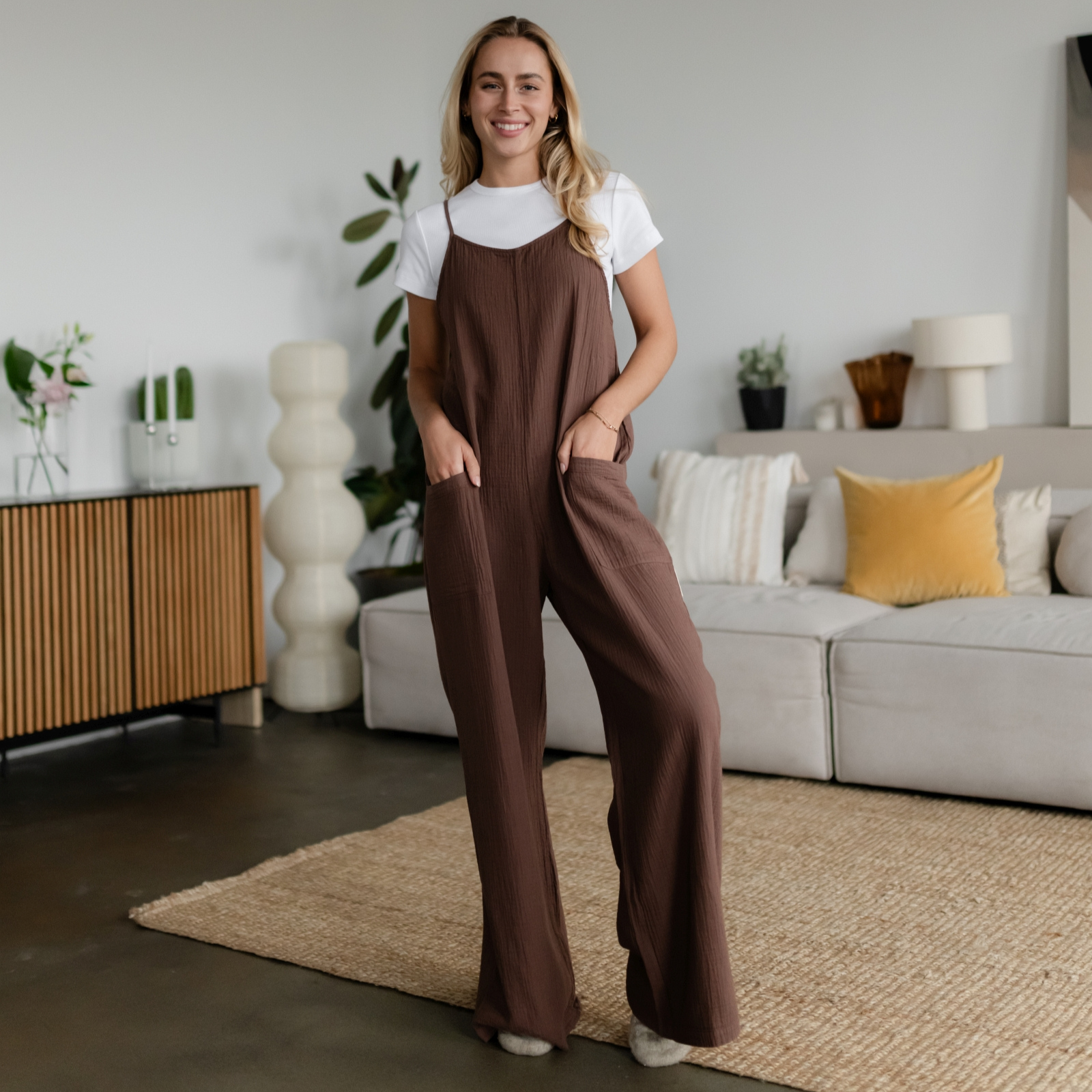 Musselin Jumpsuit Bente