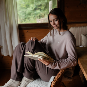 Gestreiftes Oversize Langarmshirt Alva