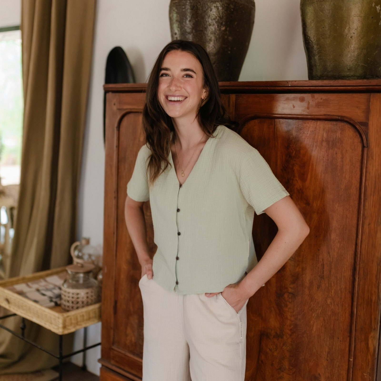 Musselin Shirt Freja