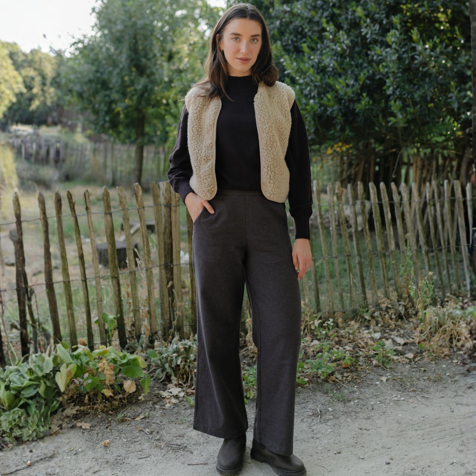 Karierte Flanellhose Elli