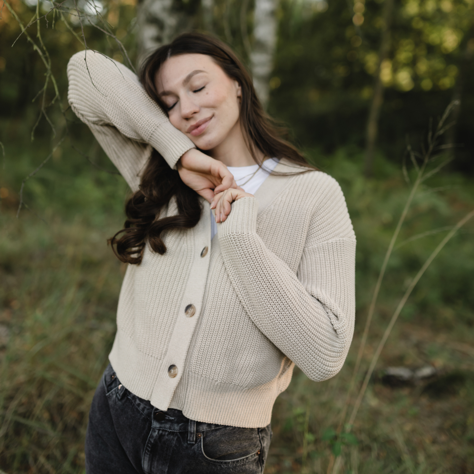 Strickjacken Jersey Cardigan Lang Lange Strickjacke Strickmantel