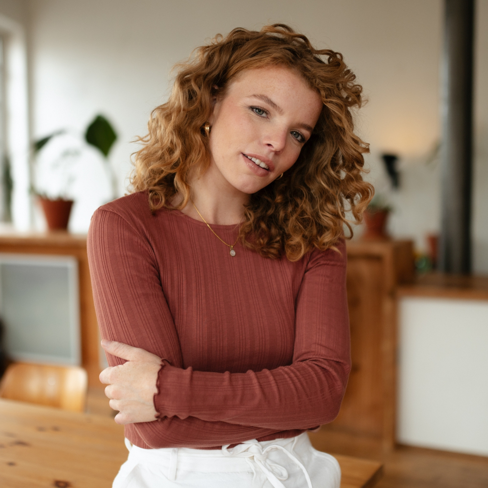 Langarmshirt Maja
