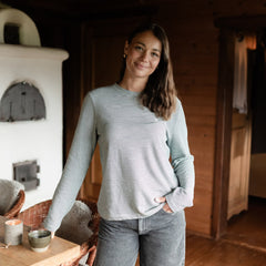 Gestreiftes Oversize Langarmshirt Alva