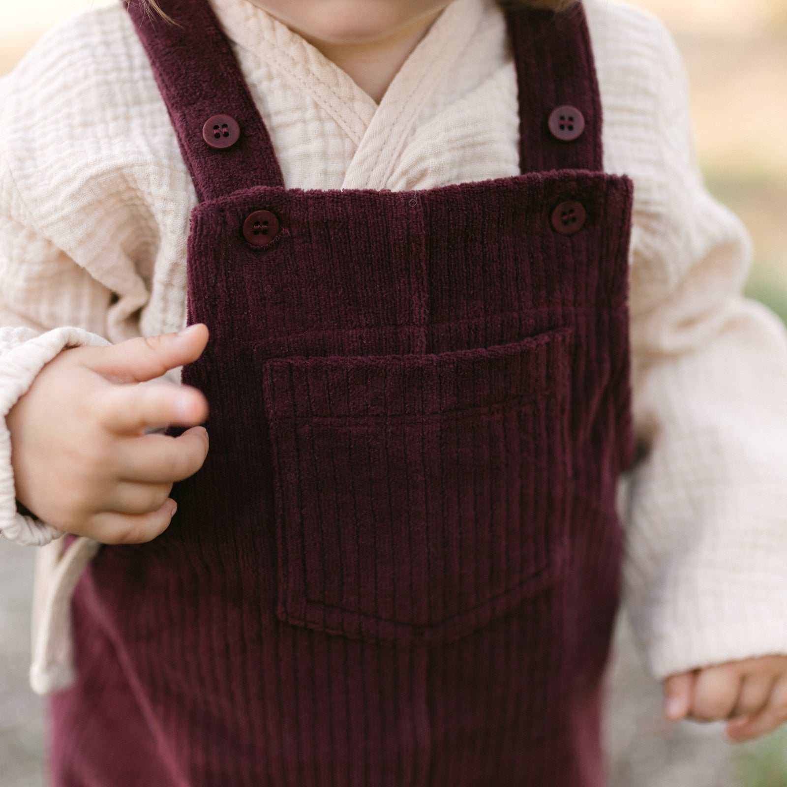 Kinder Cord Latzkleid Mika