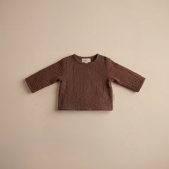 Children's muslin long-sleeved shirt Norin