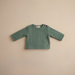 Kinder Musselin Langarmshirt Norin