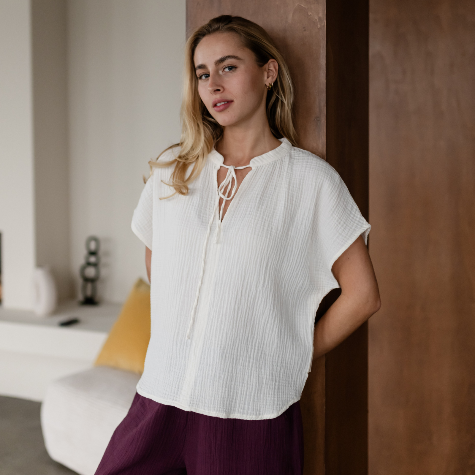 Musselin Bluse Telse