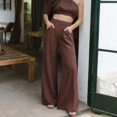 Musselin Palazzo Hose Nilla