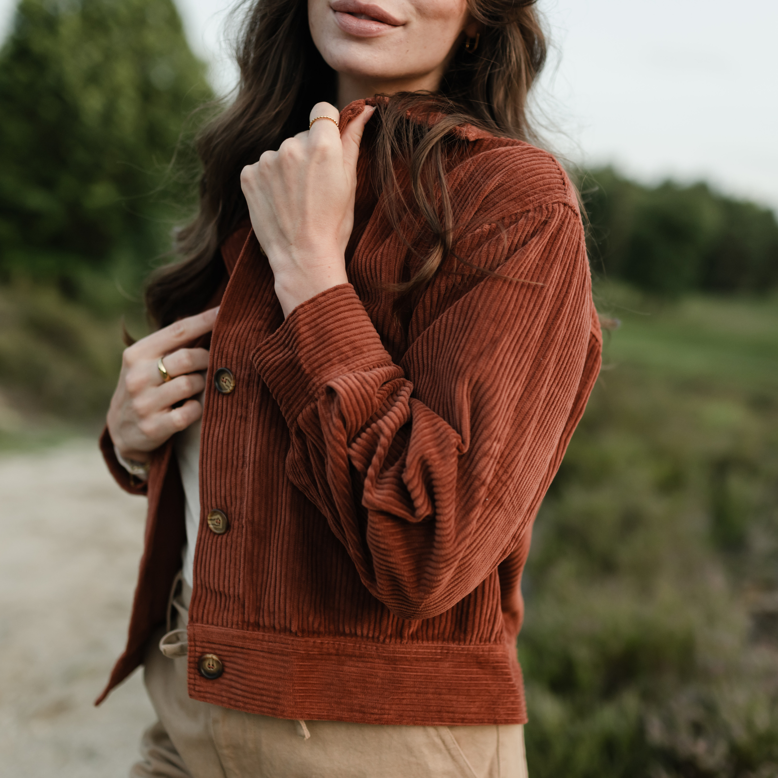 Cordjacke Silja