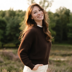 Grobstrick Pullover Mara