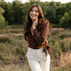 Musselin Wickelbluse Freda