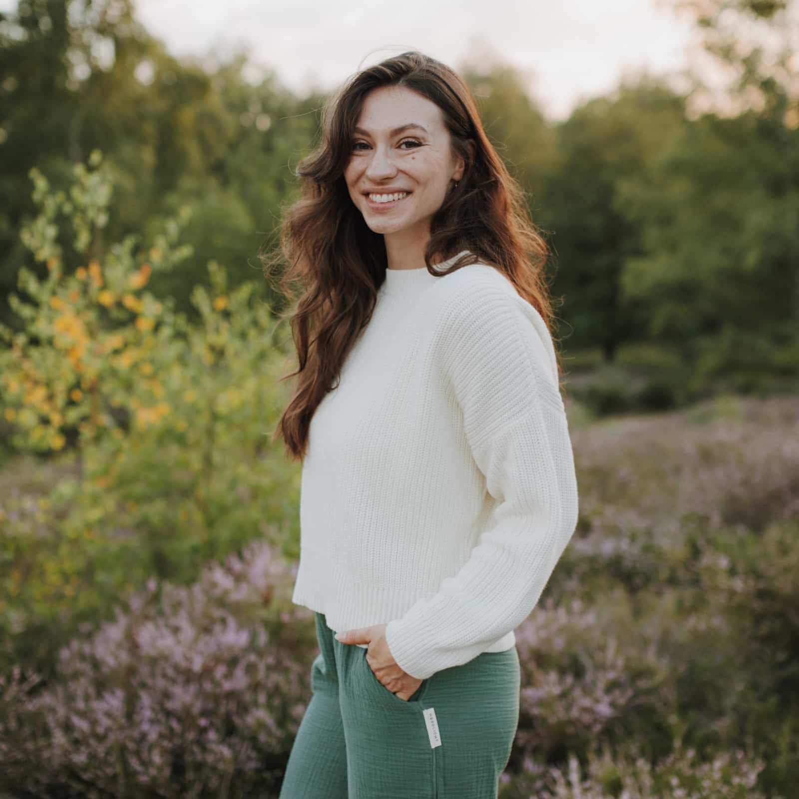 NORDLICHT Strick Pullover Mara Natur aus Bio-Baumwolle