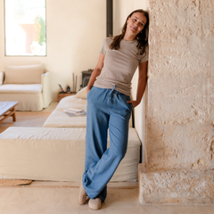 Gestreiftes Ripp T-Shirt Elvie