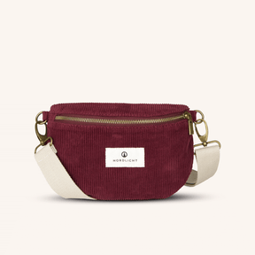 bauchtasche cord rot tomma nordlicht