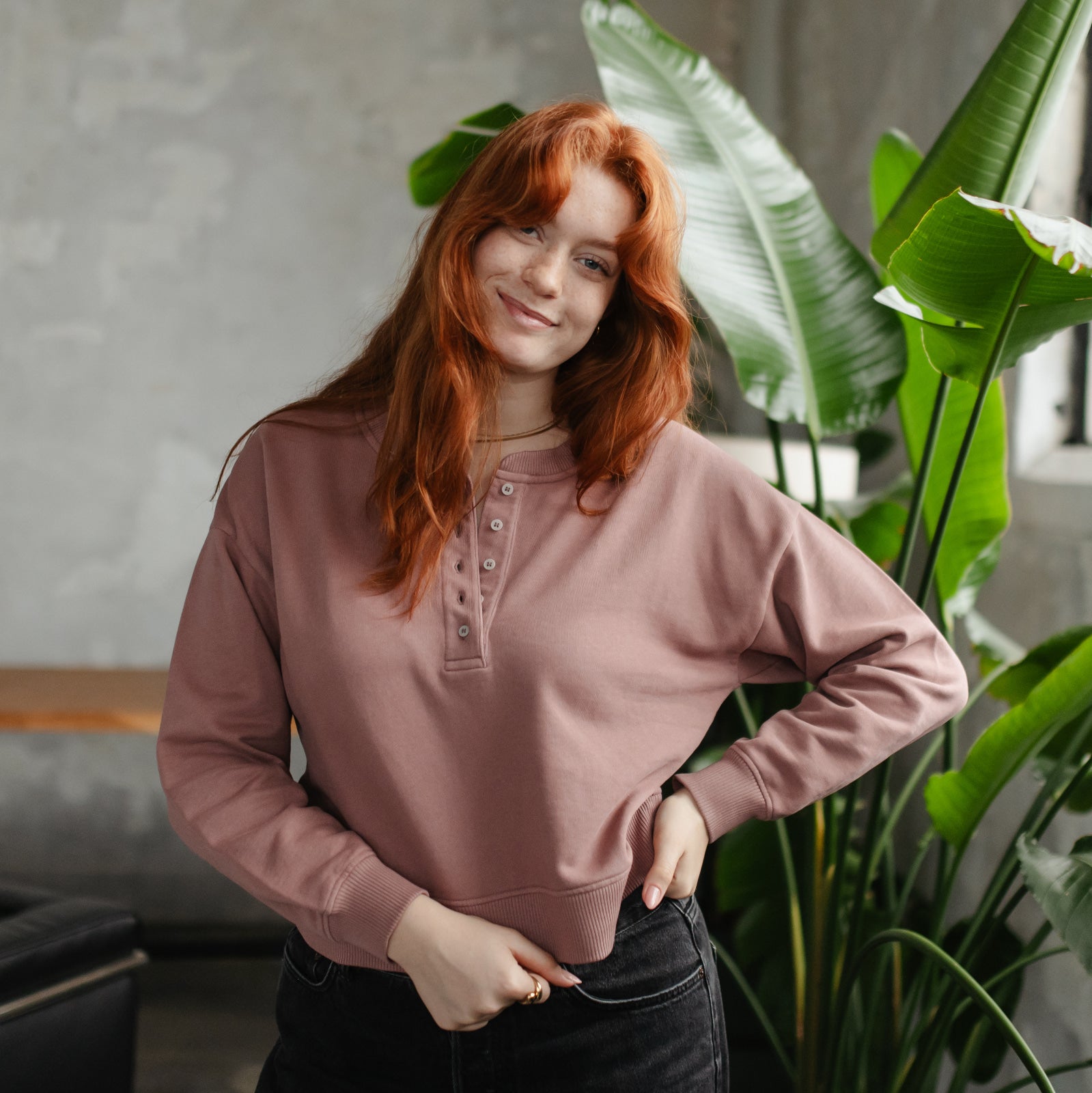 Henley Sweater Vanja