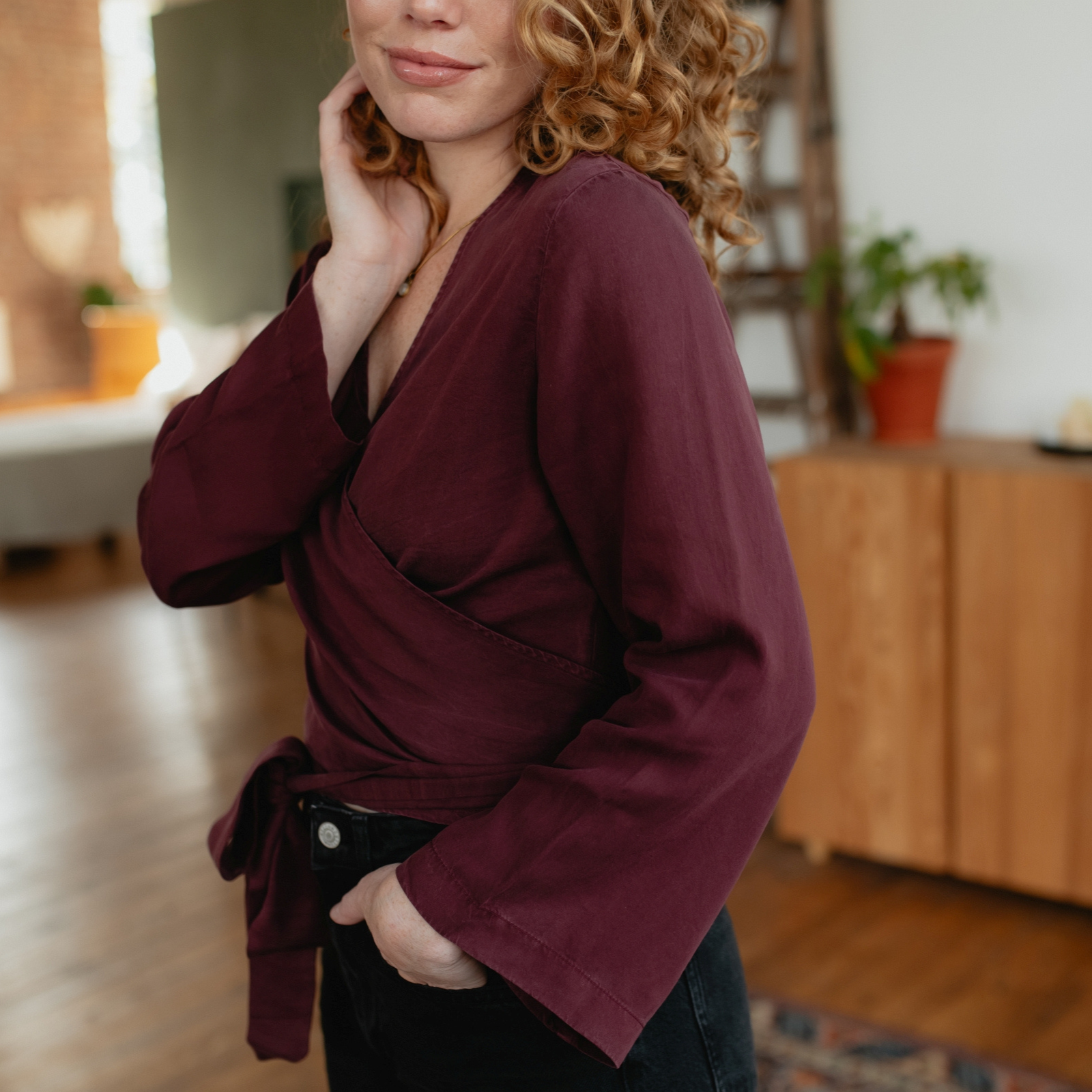 Wickelbluse Joena