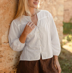 Jacquard Boho Bluse Birga