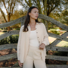 Oversize Musselin Bluse Falla