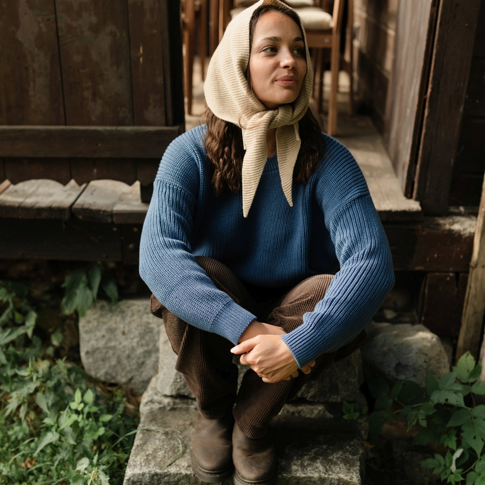 Grobstrick Pullover Mara
