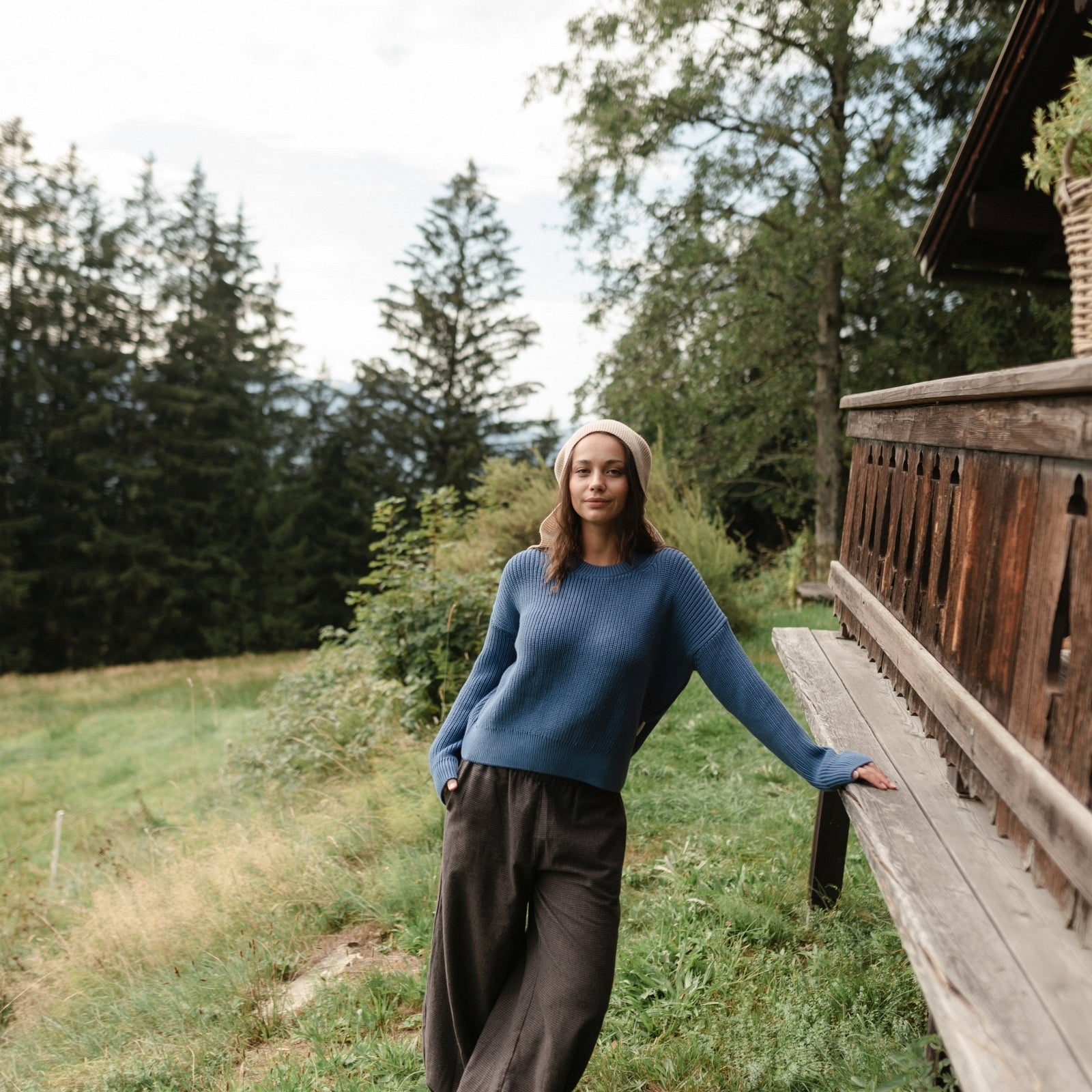 Grobstrick Pullover Mara
