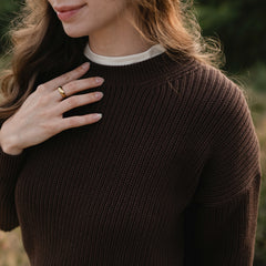 Grobstrick Pullover Mara