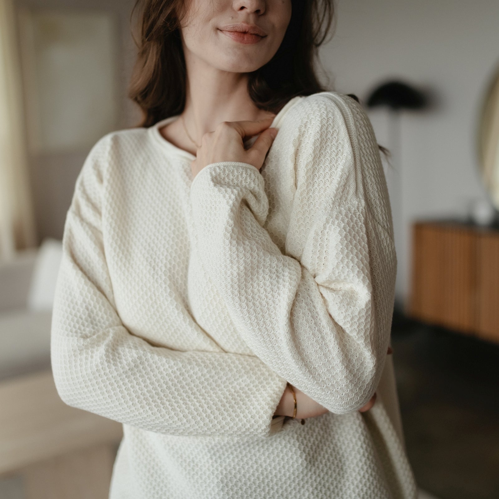 Pullover mit Struktur Viola