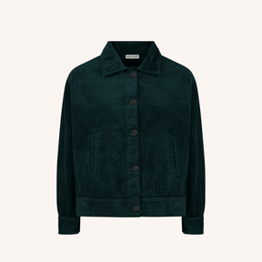 cordjacke petrol