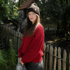 Grobstrick Pullover Mara