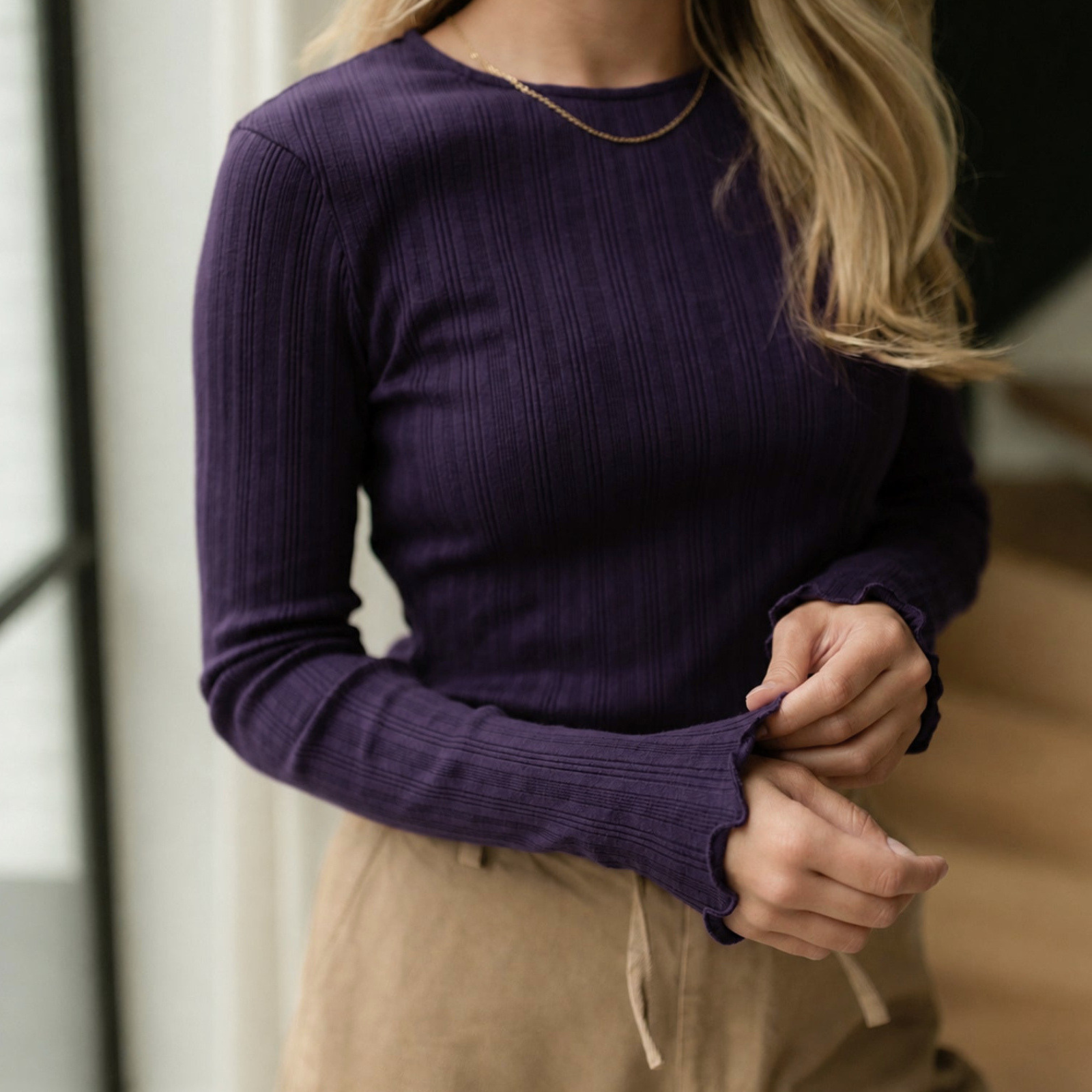Langarmshirt Maja