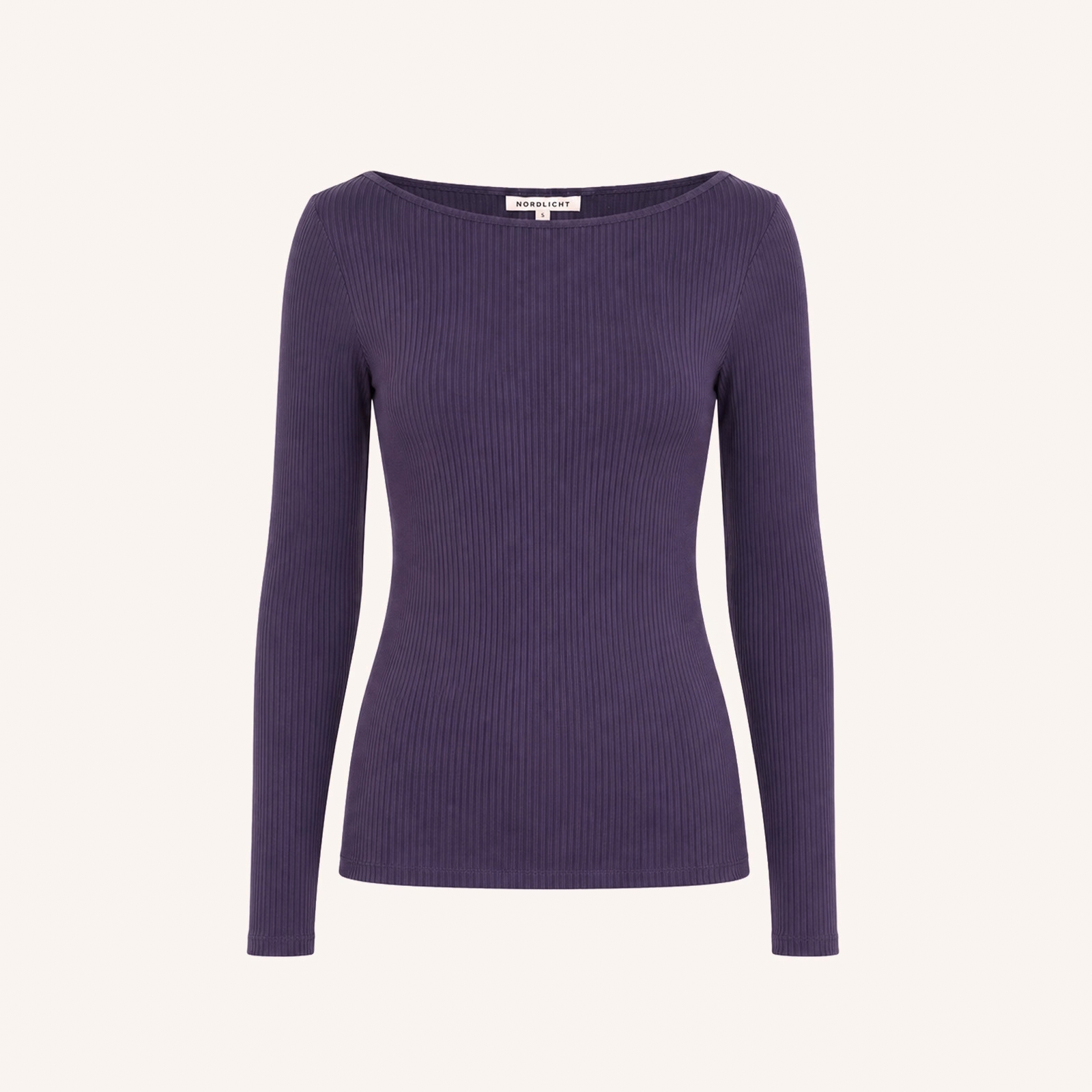 Langarmshirt mit U-Boot Ausschnitt Zoe