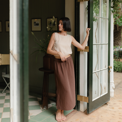 Musselin Crop Top Marie