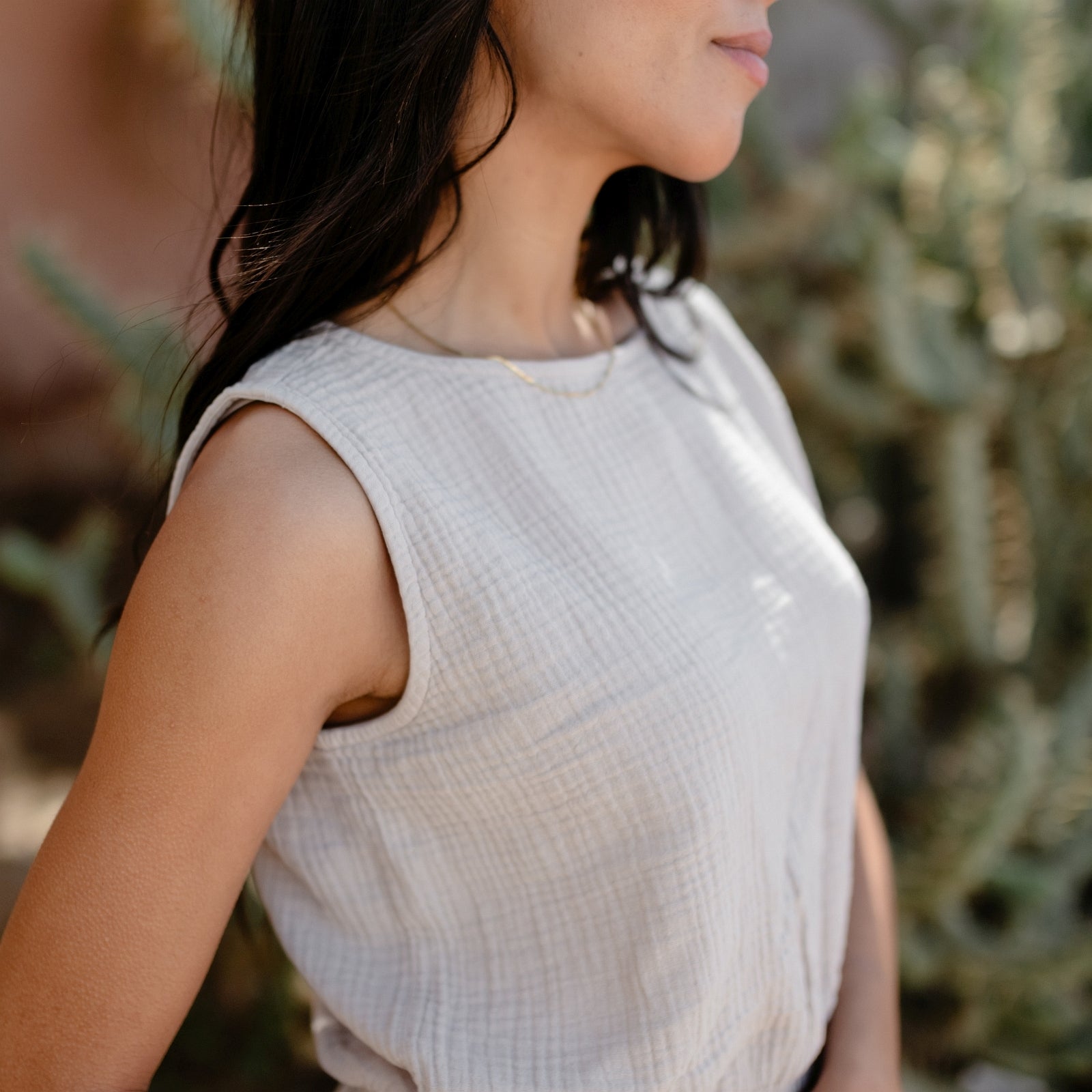 Musselin Crop Top Marie