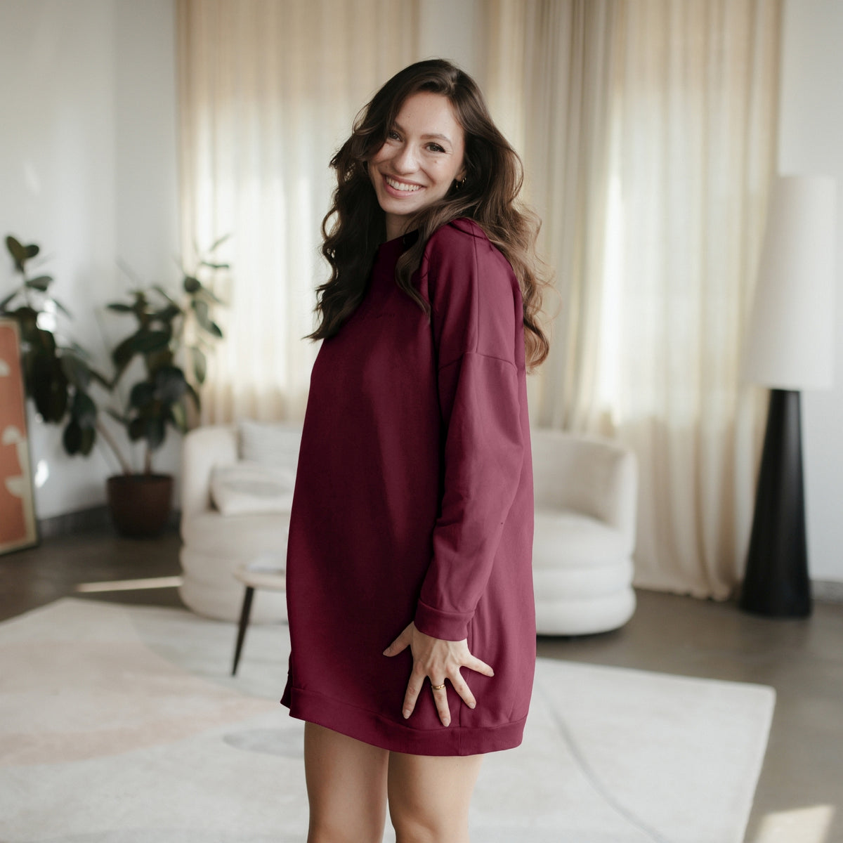 Sweat Kleid Malin