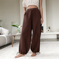 Musselin Ballon Hose Lys