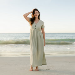 Musselin Kleid Alma Lang