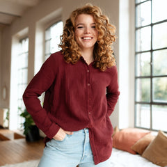Musselin Bluse Fenja
