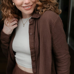 Musselin Bluse Fenja