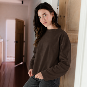 Oversize Langarmshirt Pien