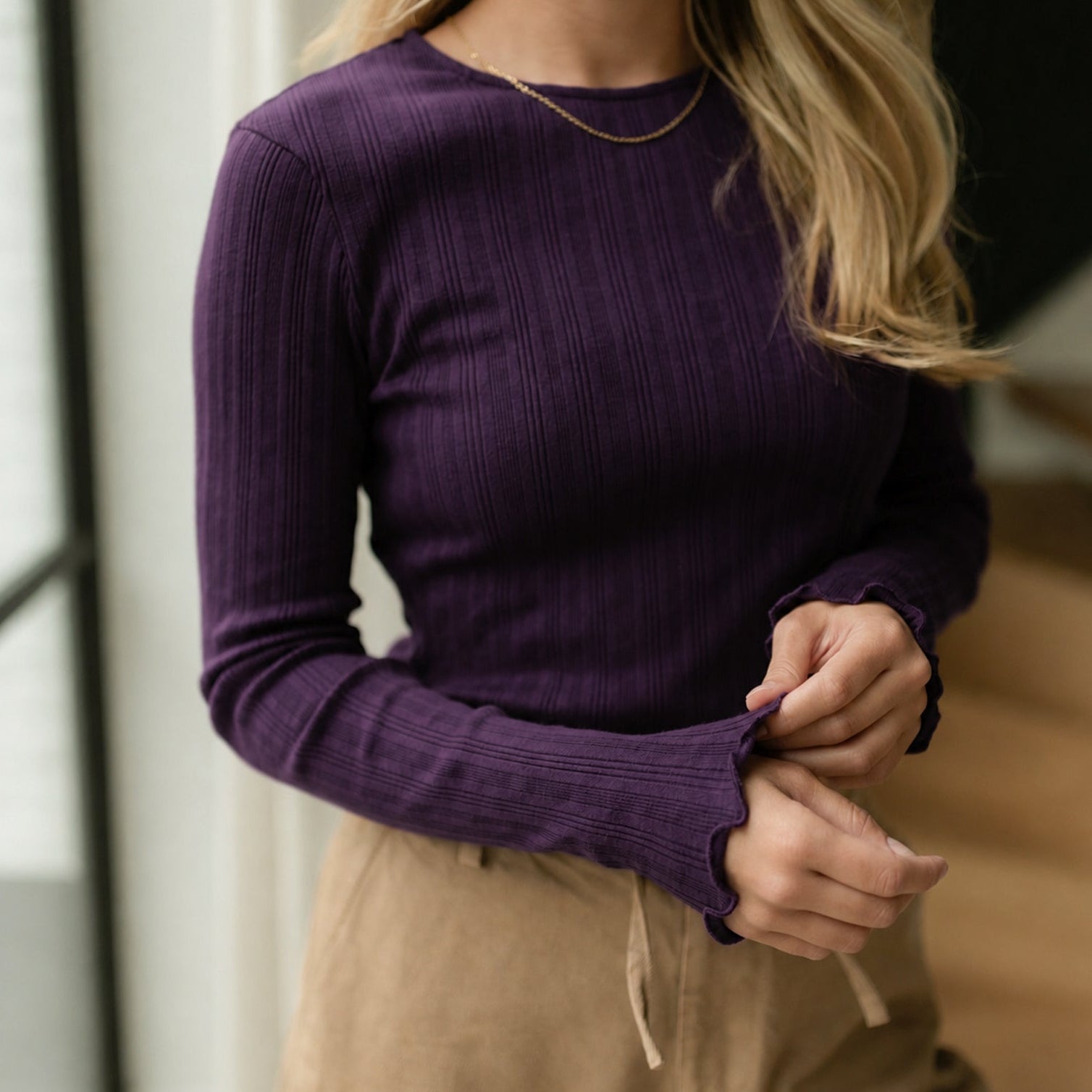 Langarmshirt Maja