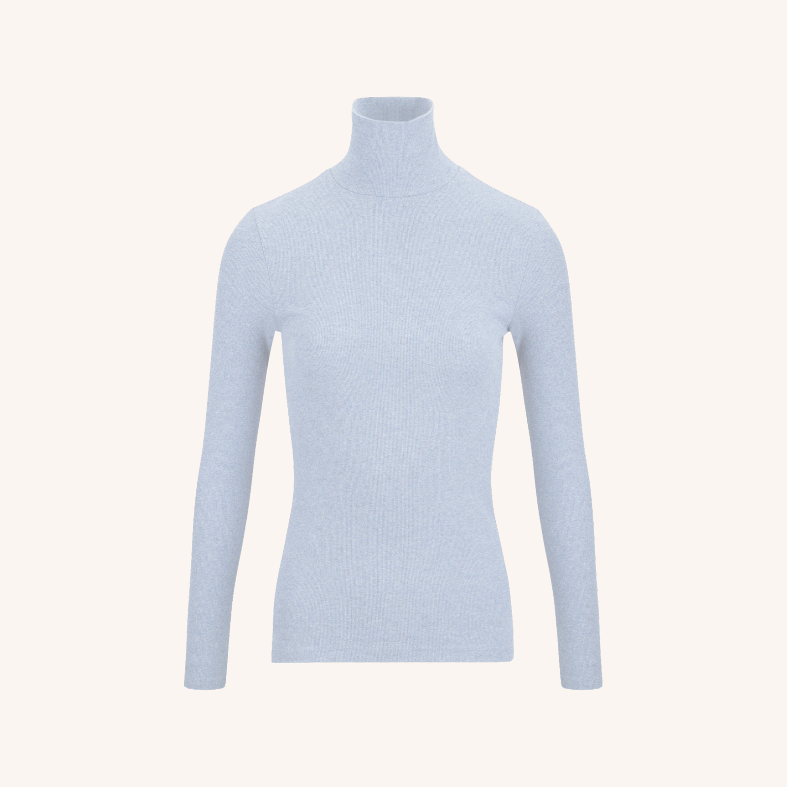 Ripp Rollkragenshirt Dana